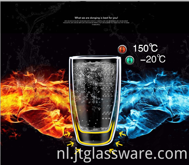 200ml Glass Mug For Cappuccino